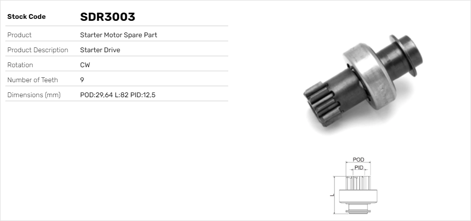 SDR3003