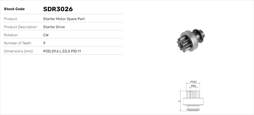 SDR3026