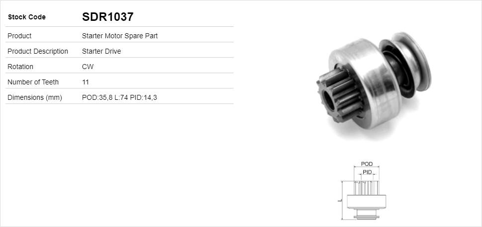 SDR1037