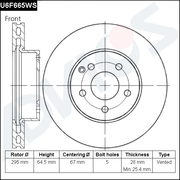 U6F665WS