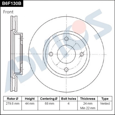 B6F130B