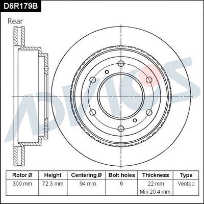 D6R179B