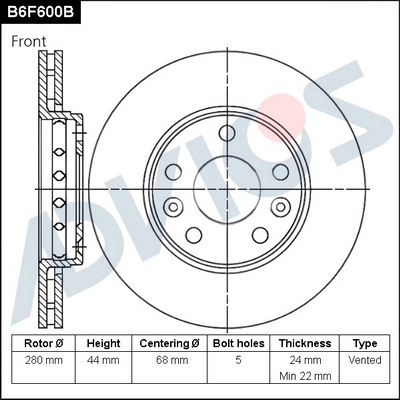 B6F600B