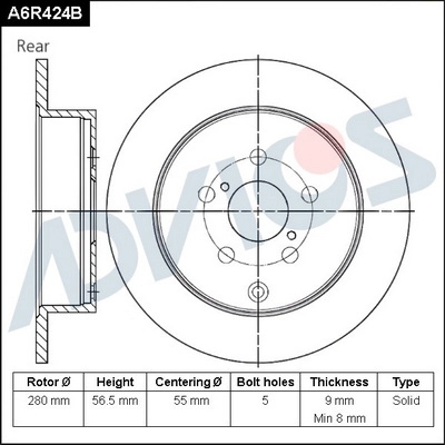 A6R424B