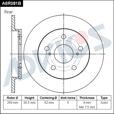 A6R081B