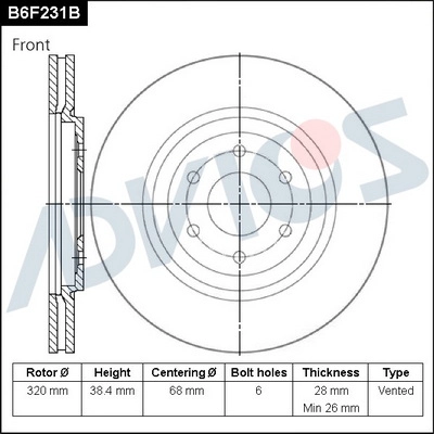 B6F231B