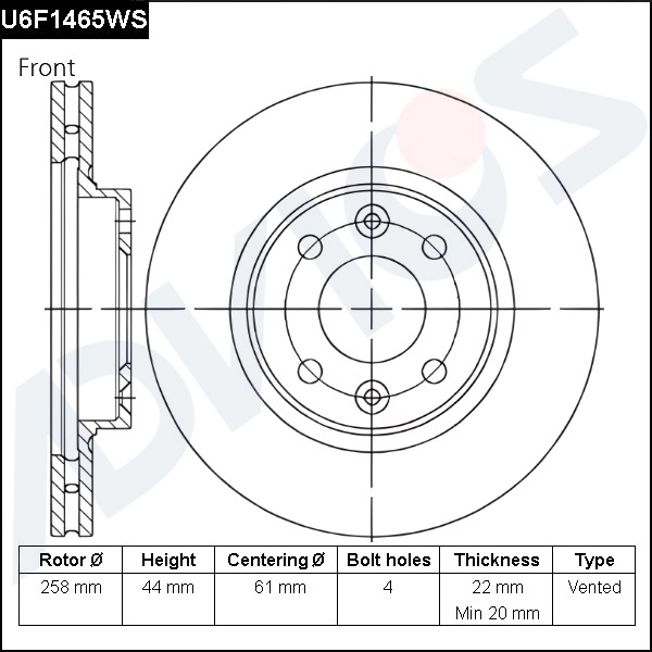 U6F1465WS