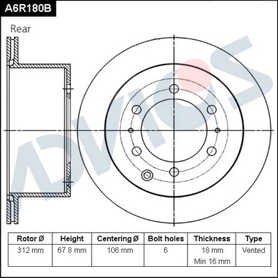 A6R180B