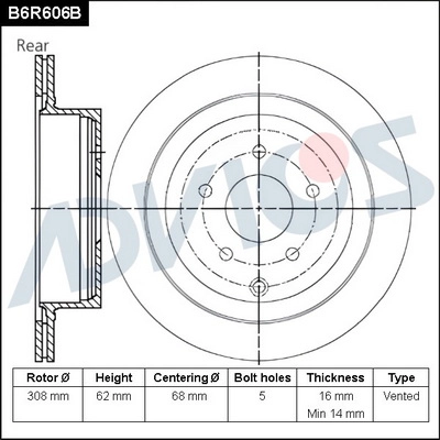 B6R606B