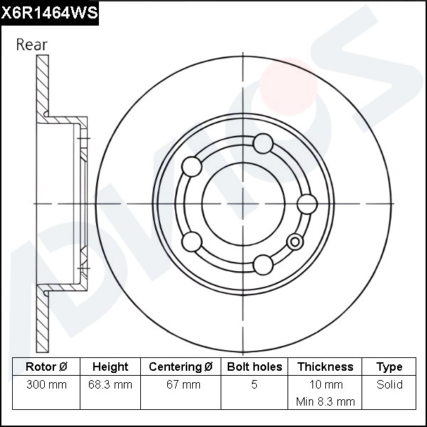 X6R1464WS