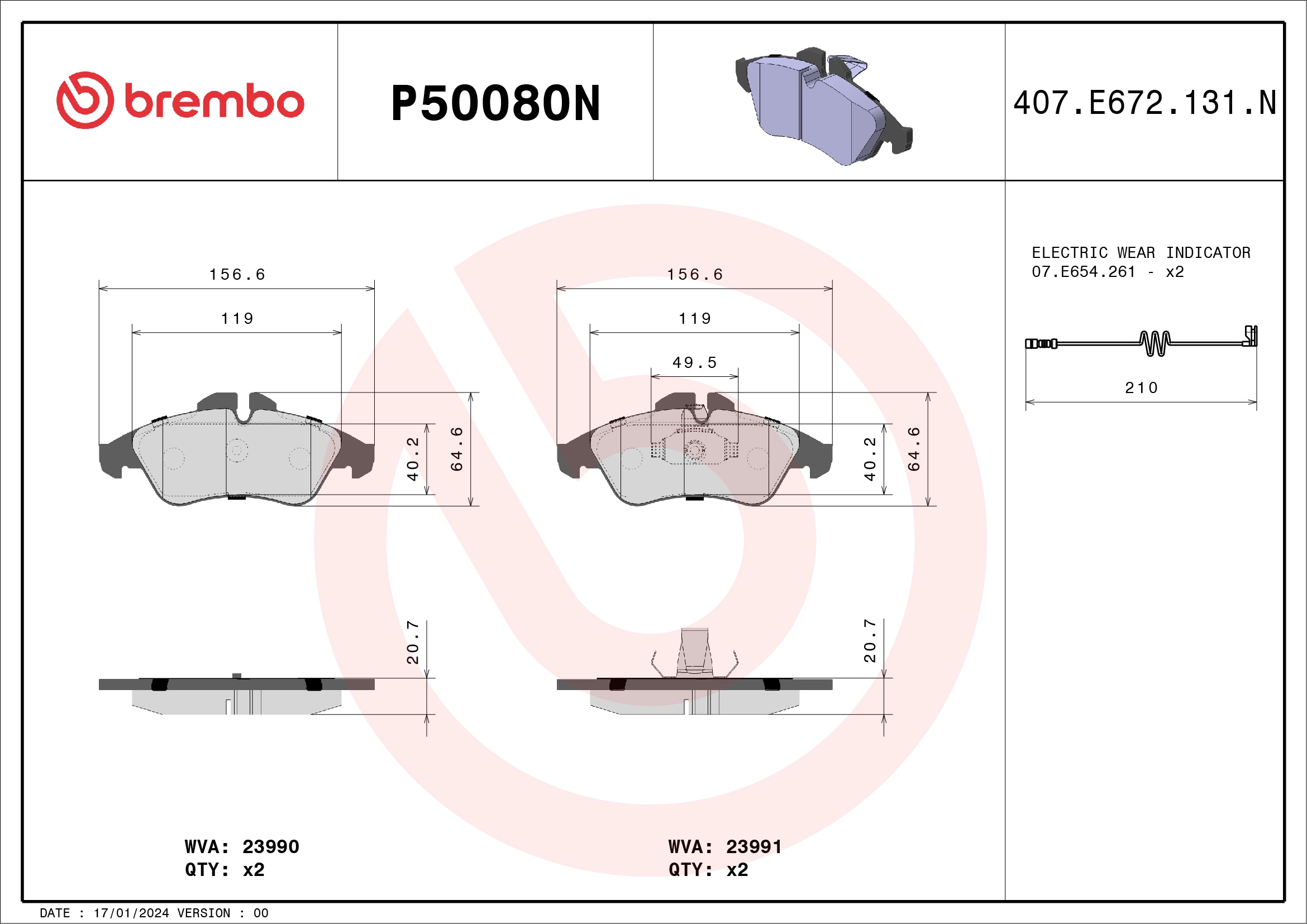 P50080N