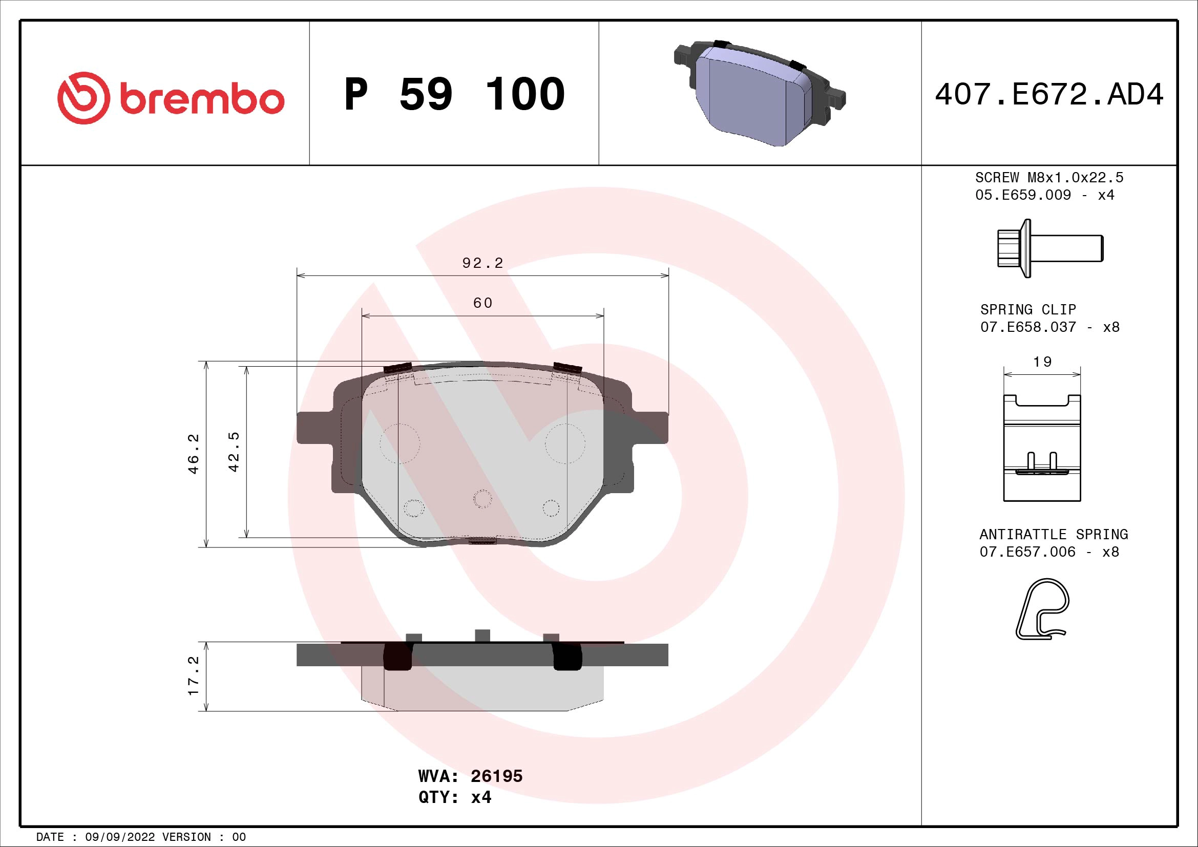P 59 100