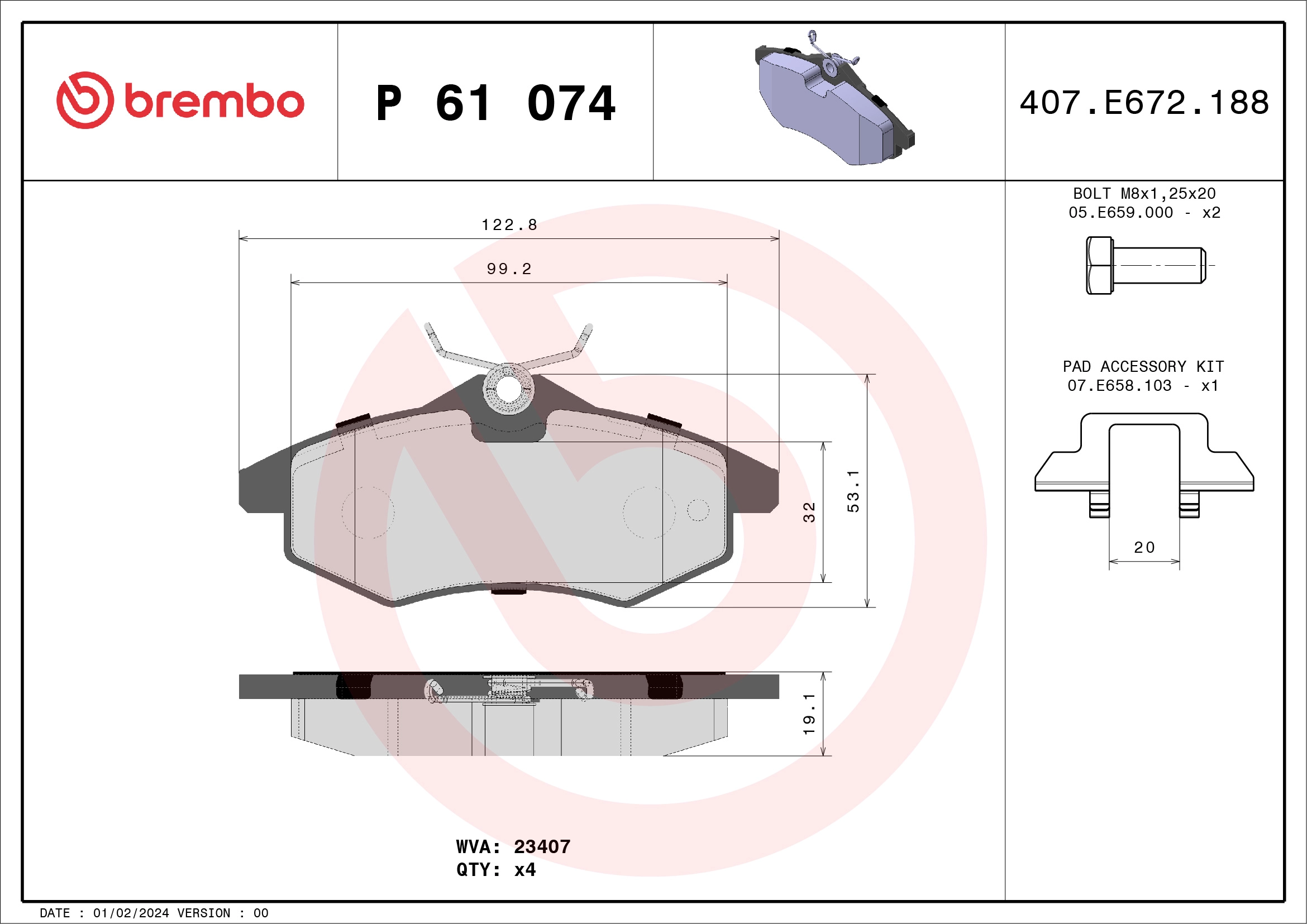 P 61 074