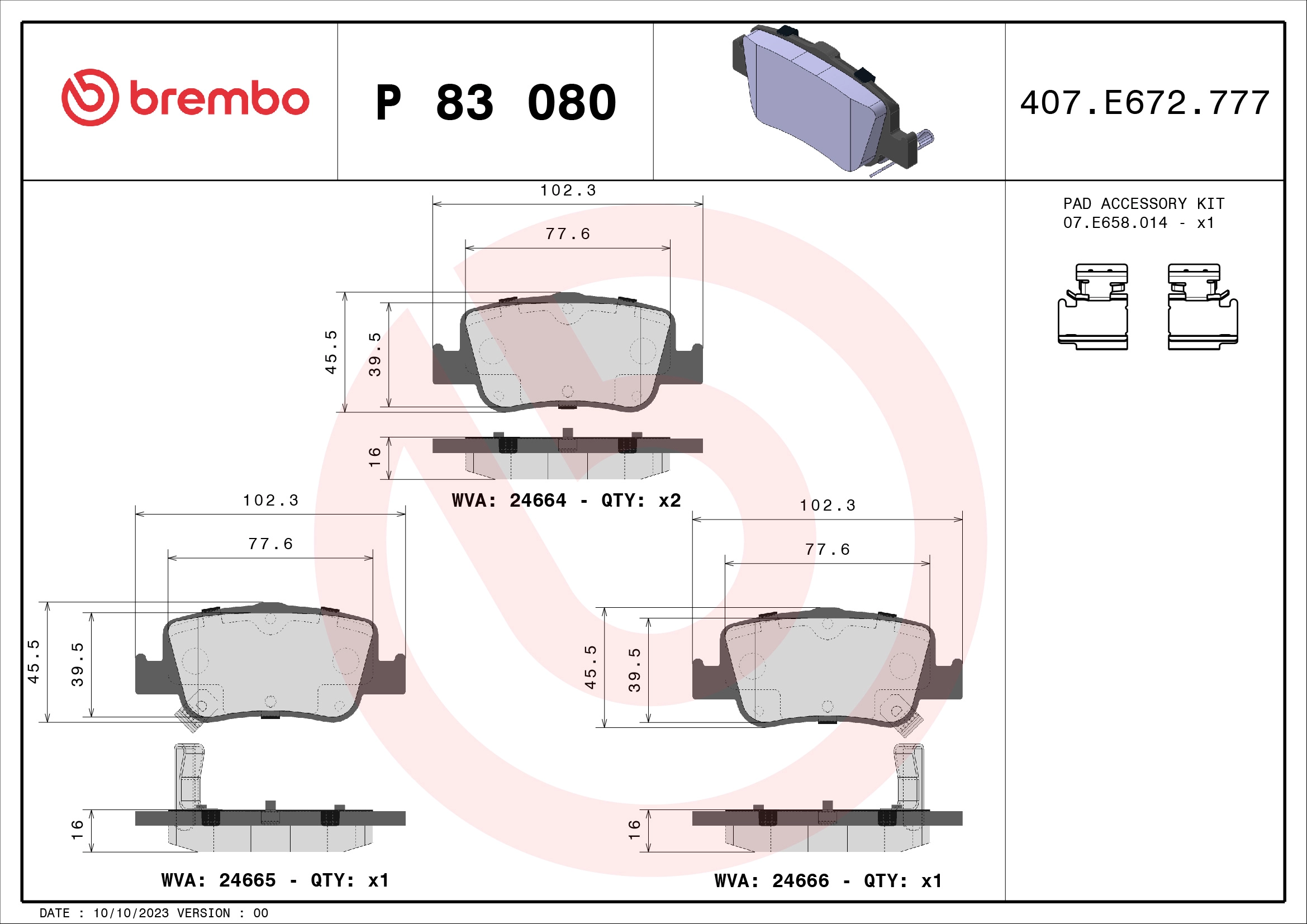 P 83 080