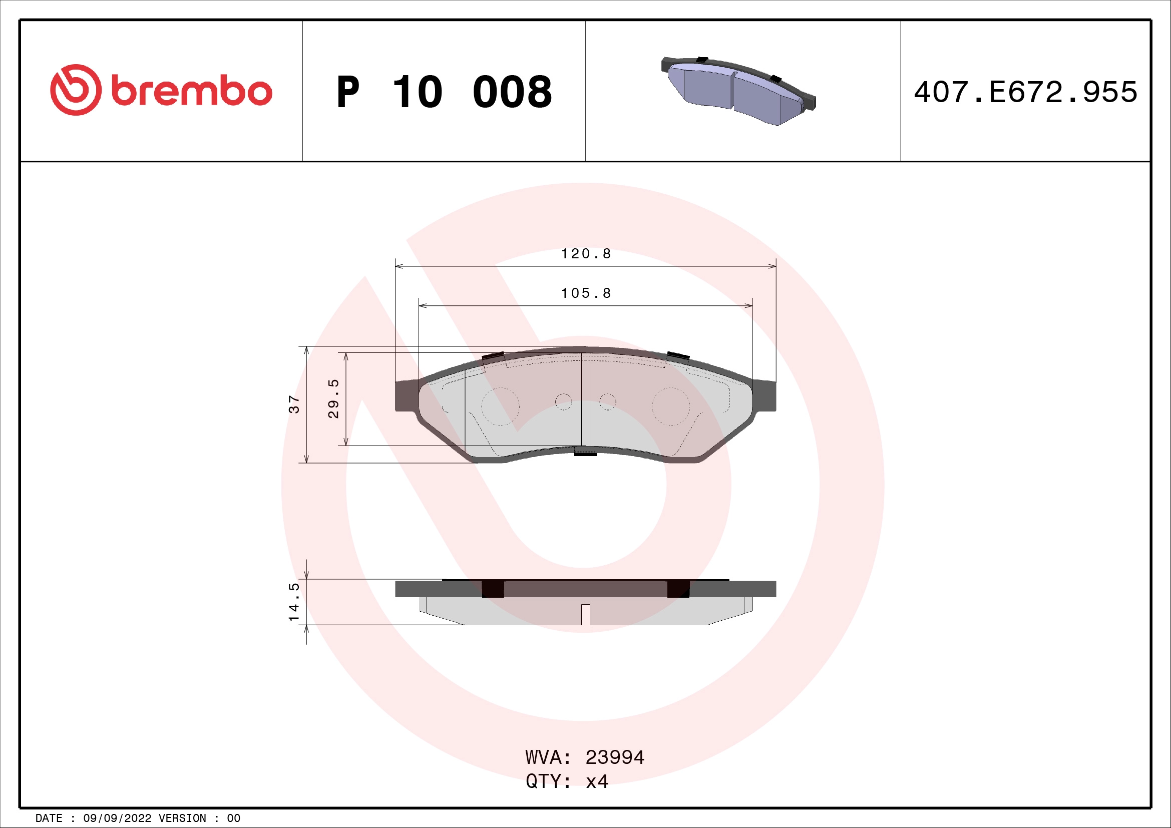 P 10 008