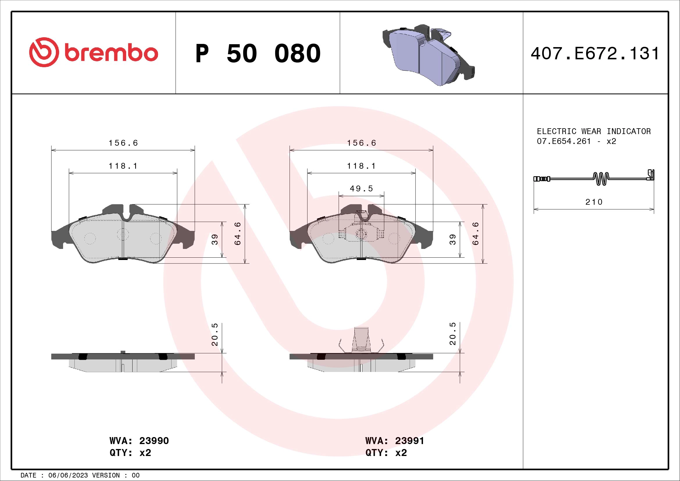 P 50 080
