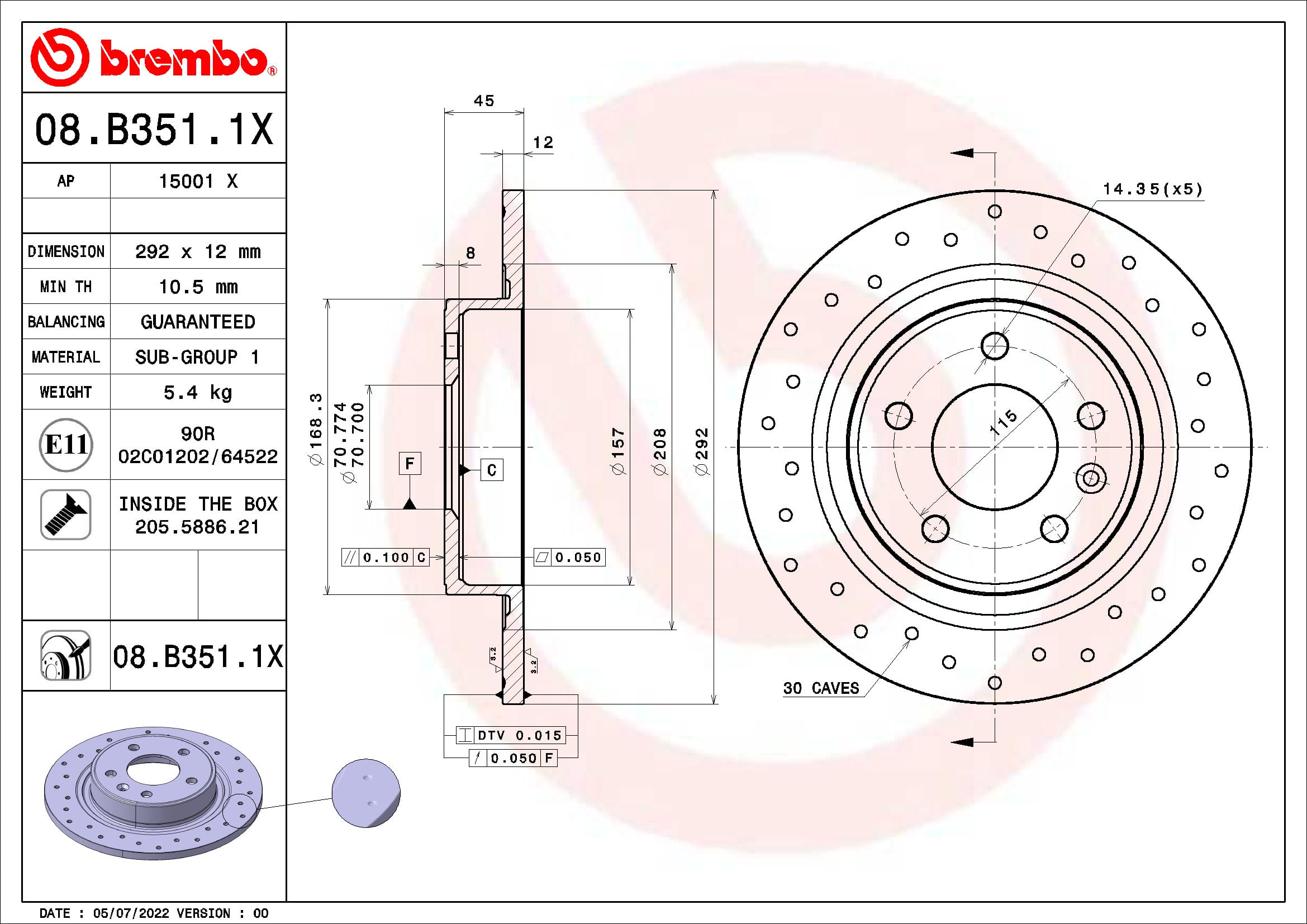 08.B351.1X