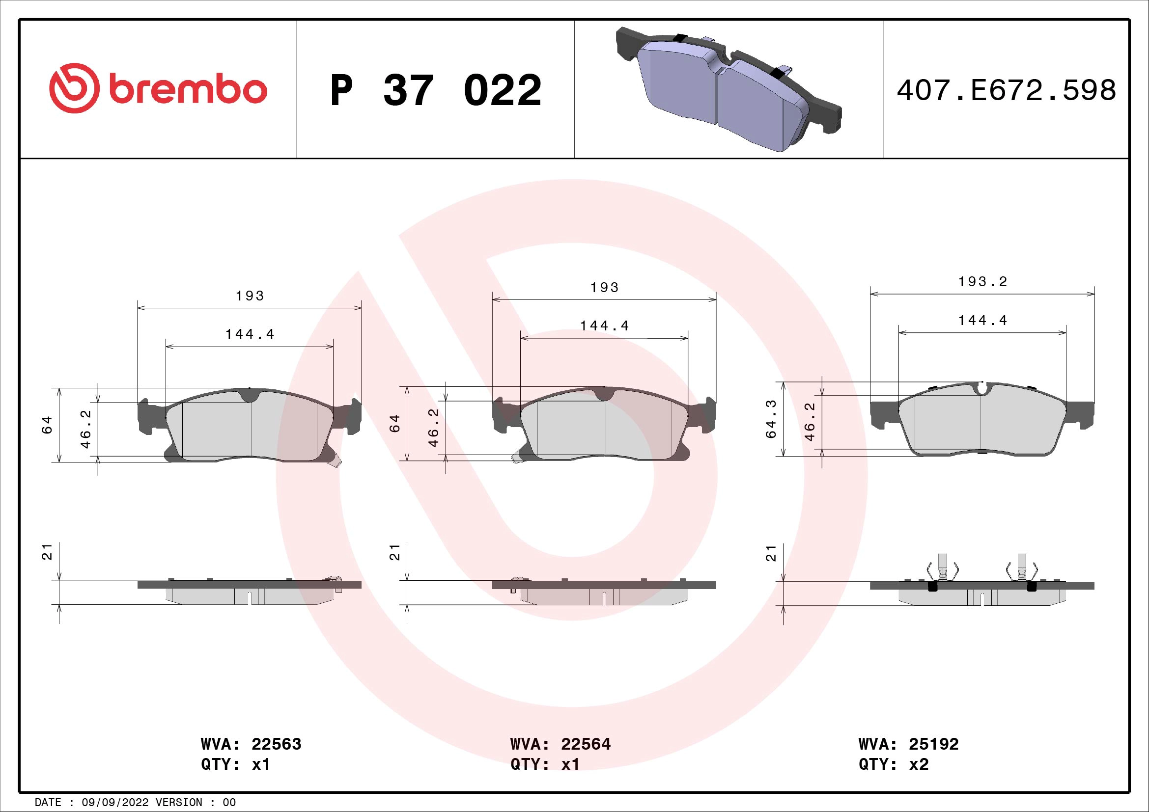 P 37 022