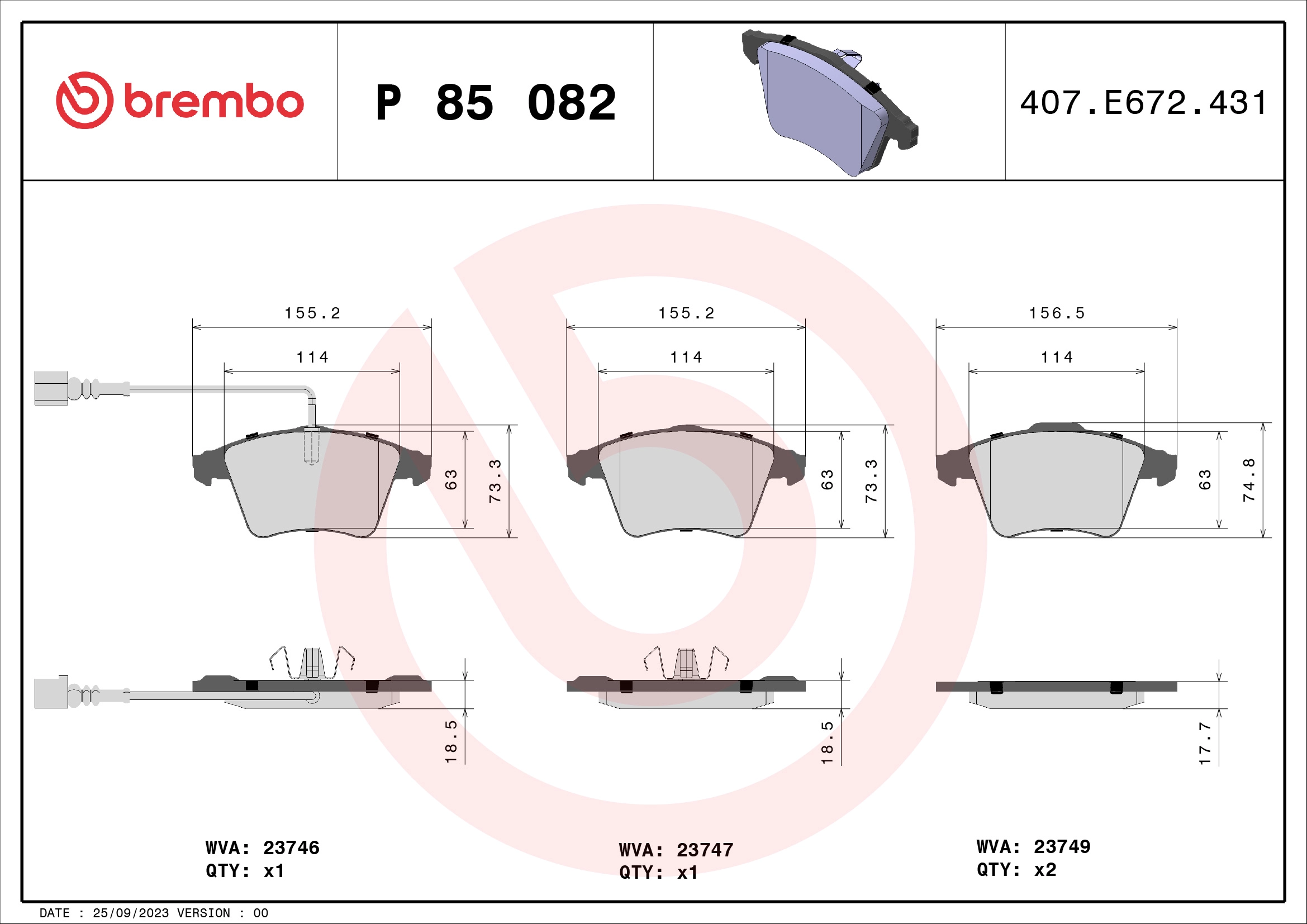 P 85 082