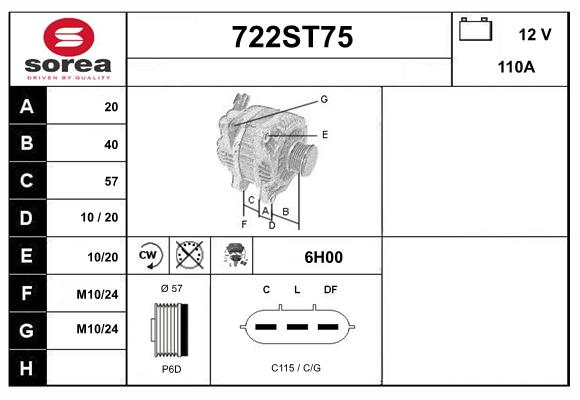 722ST75