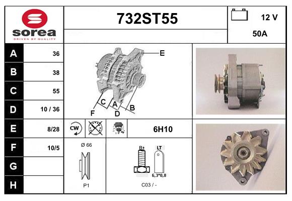 732ST55
