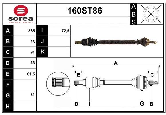 160ST86